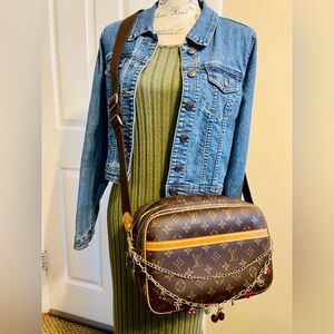 Louis Vuitton Reporter PM Monogram Crossbody Bag